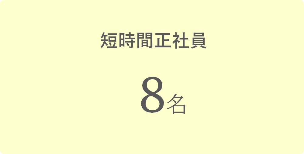 短時間正社員