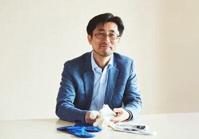 冷えとり靴下の先駆者であるという山忠のプライド。