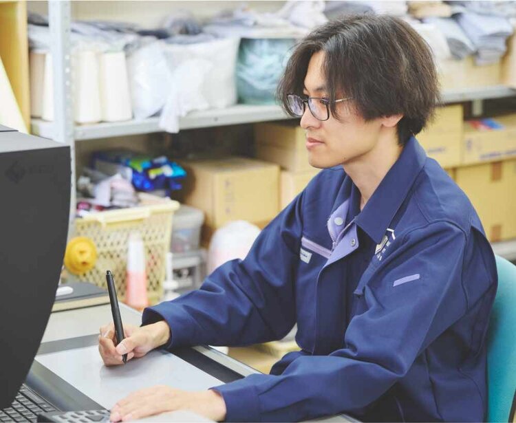 靴下と言えば山忠、と言ってもらえる靴下を作りたい。